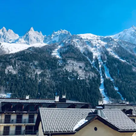 In The Center Of With Views Of Mont Blanc Chamonix